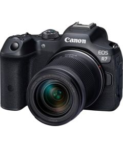 Canon EOS-R7 Kit (18-150mm IS STM), digital camera (black, incl. Canon RF-S 18-150mm F3.5-6.3 IS STM)