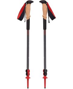 Black Diamond trekking poles Pursuit Shock M/L, fitness device (grey/red, 1 pair, 125-140 cm)