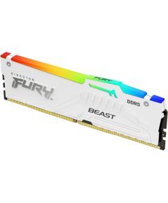 Kingston FURY 32 GB DDR5-5600 Kit, memory (white, KF556C36BWEAK2-32, Beast RGB, XMP, EXPO)