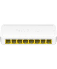 Cudy FS108D network switch Fast Ethernet (10/100) White