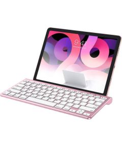 Wireless iPad keyboard Omoton KB088 with tablet holder (rose golden)