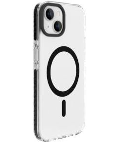 Evelatus iPhone 15 Plus Clear Case PC+TPU With MagSafe Apple Transparent Black