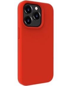 Evelatus iPhone 15 Pro Max Premium Magsafe Soft Touch Silicone Case Apple Red