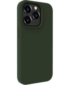 Evelatus iPhone 15 Pro Premium Soft Touch Silicone Case Apple Dark Olive