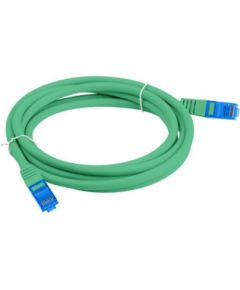 LANBERG PATCHCORD S/FTP CAT.6A 2M GREEN LSZH