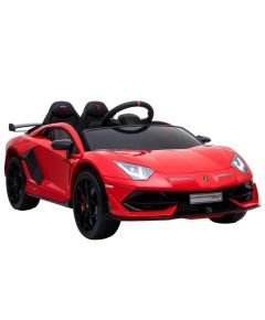 Lean Cars Lamborghini Aventador Electric Ride On Car - Red