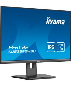 iiyama XUB2595WSU-B5, LED monitor - 25 - black, WUXGA, HDMI, DisplayPort