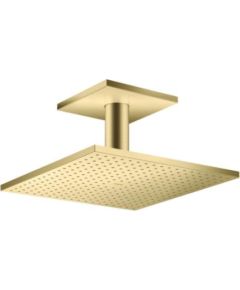 Hansgrohe dušas galva ar turētāju Axor ShowerSolutions 300/300 1jet, no griestiem, brushed brass