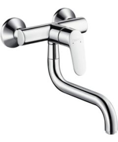 Hansgrohe virtuves izlietnes maisītājs Focus M41 1jet, no sienas, hroms