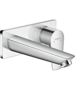 Hansgrohe iebūvējamā izlietnes maisītāja Talis E virsapmetuma daļa, 2 caurumu, iztece 165 mm, no sienas, hroms