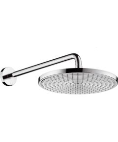 Hansgrohe dušas galva ar turētāju Raindance S 300 Air 1jet, no sienas, L=390 mm, hroms