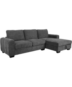 Corner sofa MARITA RC, dark grey