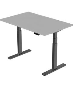 Extradigital Height-Adjustable Table, 139cm x 68 cm, Gray