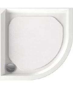 PAA dušas paliktnis Classic, 1000x1000 mm, r=550, ar paneli, balts
