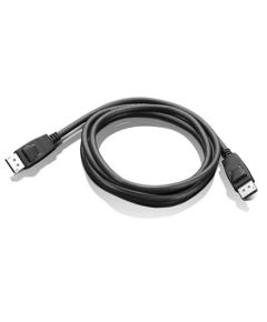 Lenovo DisplayPort to DisplayPort Cable 1.8 m, Black