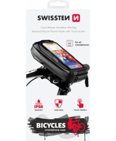 Swissten Водонепроницаемый Чехол для Телефона на Велосипед