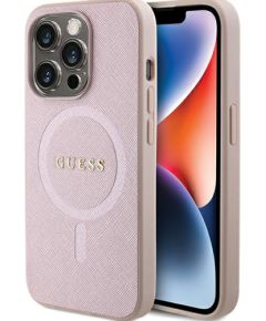 Guess PU Saffiano MagSafe Case Защитный Чехол для Apple iPhone 15 Pro Max