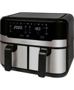 ProfiCook PC-FR 1242 H, hot air fryer (black/stainless steel)