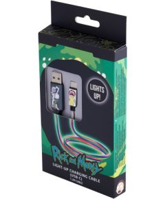 Lazerbuilt Rick & Morty Shock Kabelis  USB / USB-C / 10W