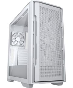 COUGAR | Uniface White| PC Case | Mid Tower / Mesh Front Panel / 2 x ARGB Fans / TG Left Panel