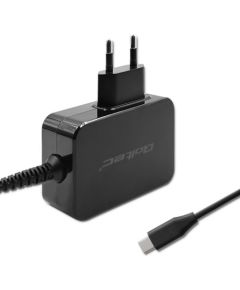 Qoltec 52385 GaN POWER PRO charger | 1xUSB-C | 45W | 5-20V | 2.25-3A | Black