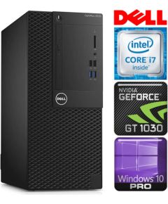 DELL 3050 Tower i7-7700 8GB 256SSD M.2 NVME GT1030 2GB WIN10Pro