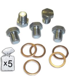 Eļļas korķu remonta komplekts, M15x1,5mm, JBM