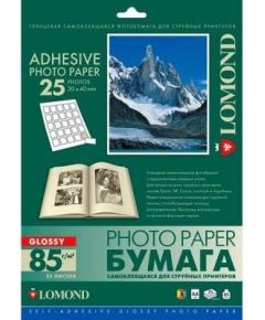 Lomond Self Adhesive Inkjet Photo Paper Glossy A4, 25 sheets (30x40mm)