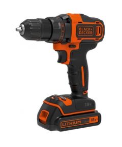 Black&decker Akumulatora urbjma&scaron;īna BDCDD186 / 18V / 1x1,5 Ah, Black+Decker