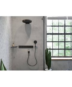 Hansgrohe rokas duša Rainfinity 130 3jet, EcoSmart, brushed black chrome