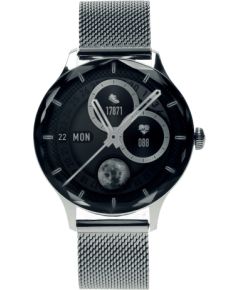 Garett Smartwatch Viva Silver steel Умные часы AMOLED / IP67 / Find your phone / Music playback control