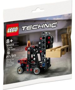 LEGO Technic Wózek widłowy z paletą (30655)