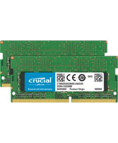 Crucial SODIMM, DDR4, 32 GB, 2400 MHz, CL17 (CT2K16G4SFD824A)