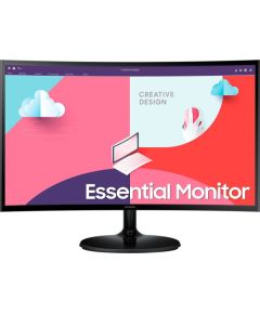 Monitors Samsung Essential monitor S3 S36C (pedestal circular), 27" curved