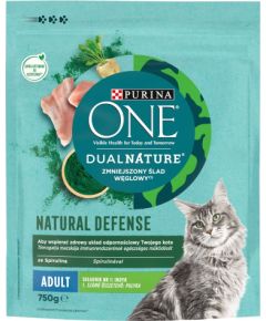 PURINA One DualNature Natural Defense Adult - dry cat food - 750 g