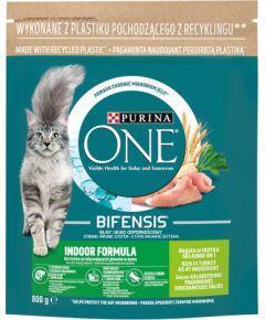 PURINA One Bifensis Adult Indoor - dry cat food - 800 g