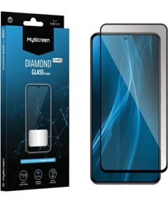 Tempered Glass MS Diamond Glass Edge Lite GF Xiaomi Poco F5 Pro melns | melns Pilns līmlīdzeklis