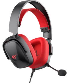 Gaming headphones HAVIT H2039d (red-black)