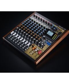 Tascam Model 12 12 channels 20 - 20000 Hz Black, Wood