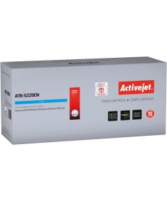 Activejet ATK-5220CN toner for Kyocera printer; Kyocera TK-5220C replacement; Supreme; 1200 pages; cyan