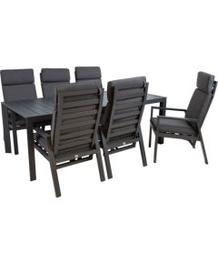 Garden furniture set TOMSON table and 6 chairs