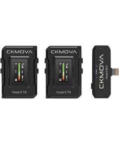 CKMOVA Vocal X V6 MK2 - Bezprzewodowy system lightning z dwoma mikrofonami