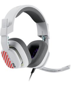 LOGITECH ASTRO A10 Wired Gaming Headsets - STAR KILLER BASE - WHITE - 3.5 MM