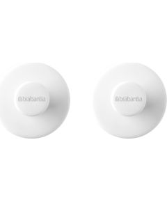 BRABANTIA ReNew vannas istabas dvieļu pakaramie, 2 gab., White - 280344