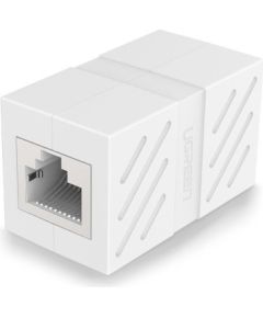 UGREEN Ethernet RJ45 paplašinājuma adapteris 8P|8C, Cat.7, UTP (balts)