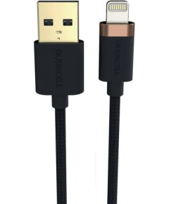 Duracell USB-C cable for Lightning 2m (Black)