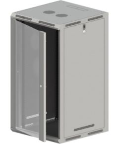 Alantec 19" rack cabinet 24U 600x600 grey hanging and standing