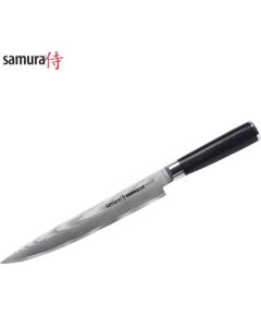 Samura Damascus Универсальный Кухонный нож для Нарезки 230mm из AUS 10 Японской стали 61 HRC (67-слойный)