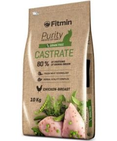 FITMIN Cat Purity Castrate - dry cat food - 10 kg