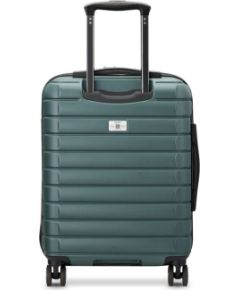 Delsey Walizka SHADOW 5.0 55cm SLIM 4 DOUBLE WHEELS CABIN TROLLEY CASE ZIELONY